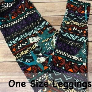 Lularoe Disney Villain Leggings OS